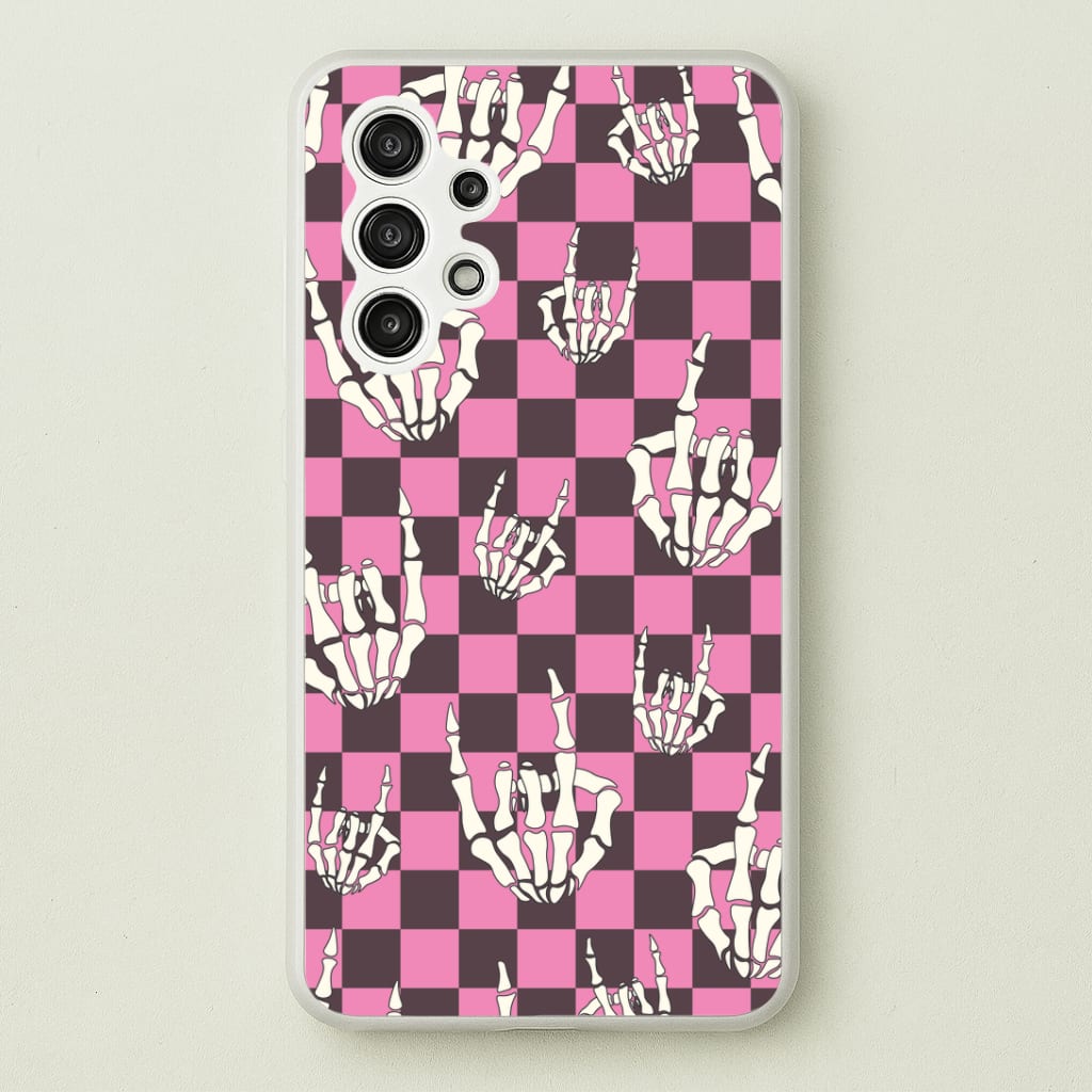 Rock On Skeleton Phone Case