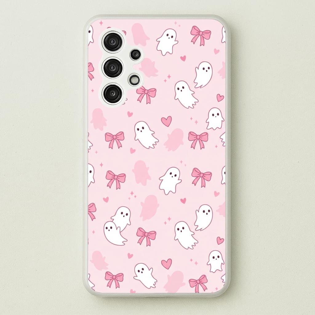 Pink Ghosts And Bows Phone Case