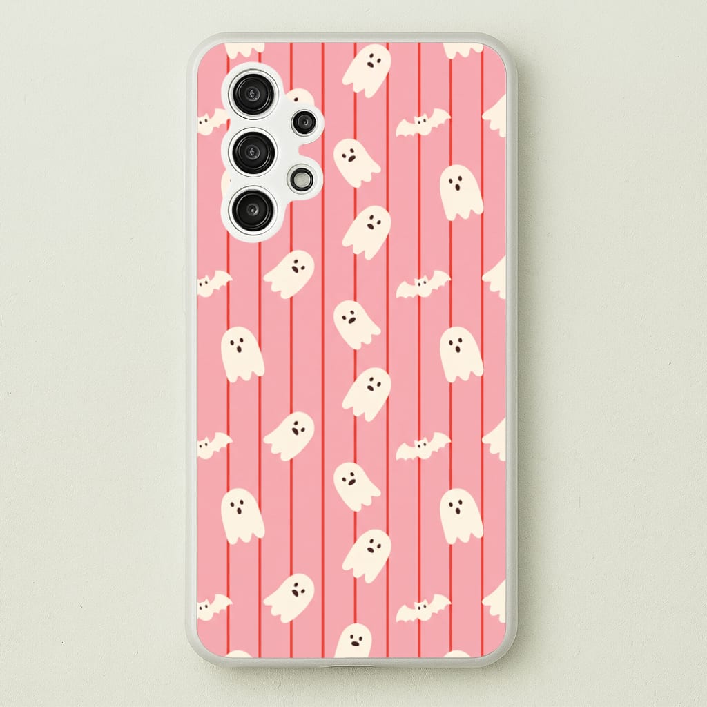 Candy Stripe Ghosts Phone Case