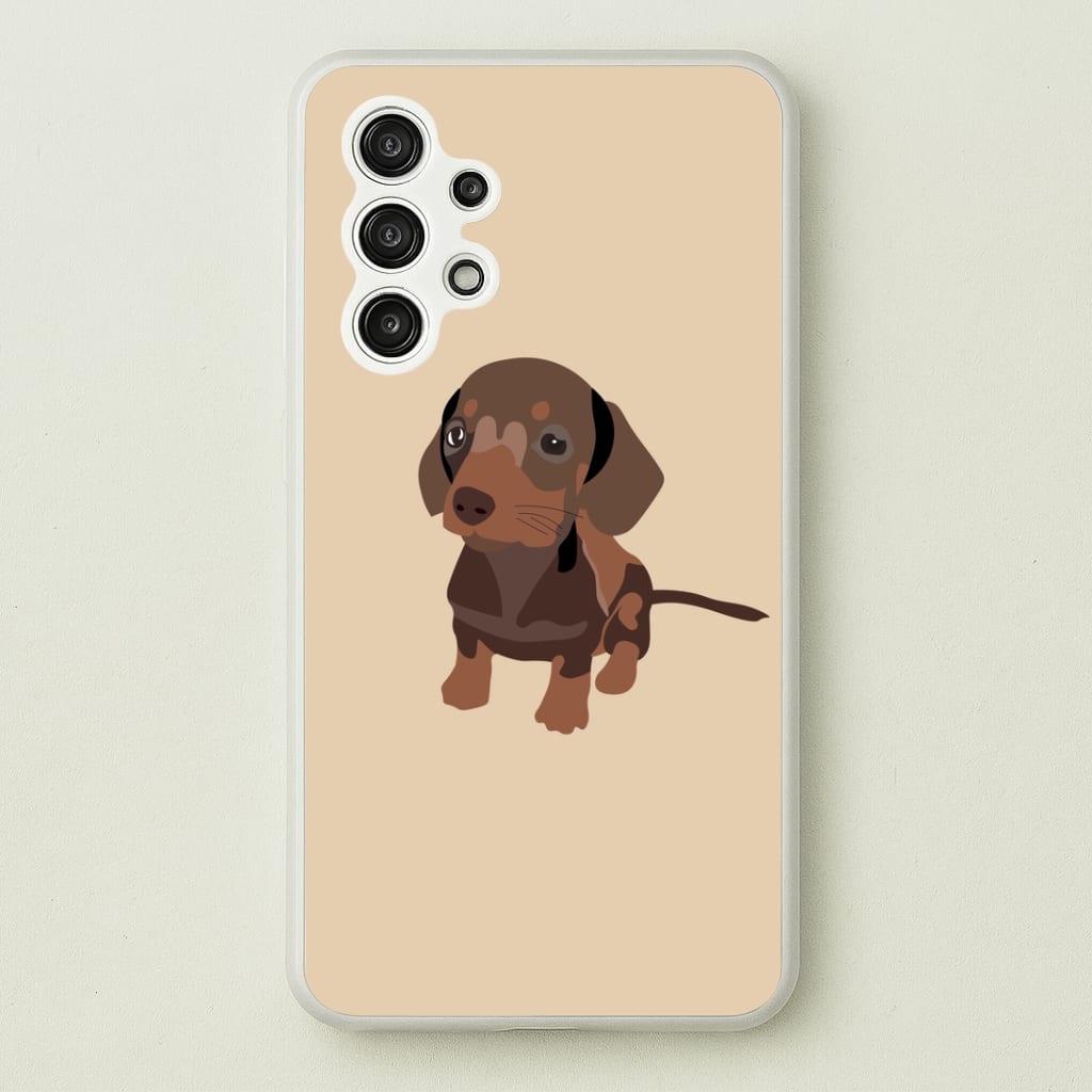 Brown - Dachshunds Phone Case