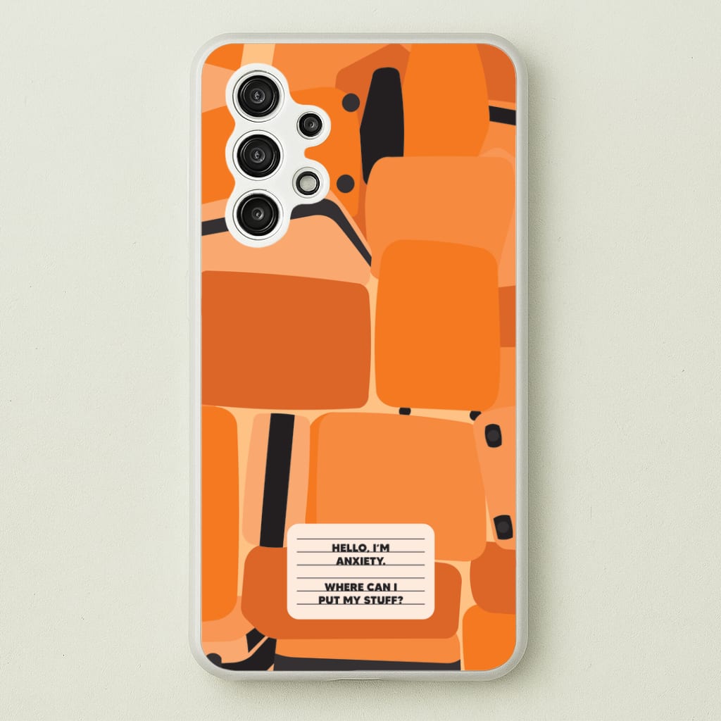 Hello I'm Anxiety - Inside Out Phone Case