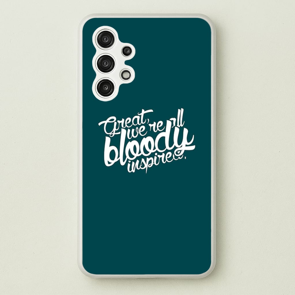 Great, We're All Bloody Inspired - Maze Phone Case
