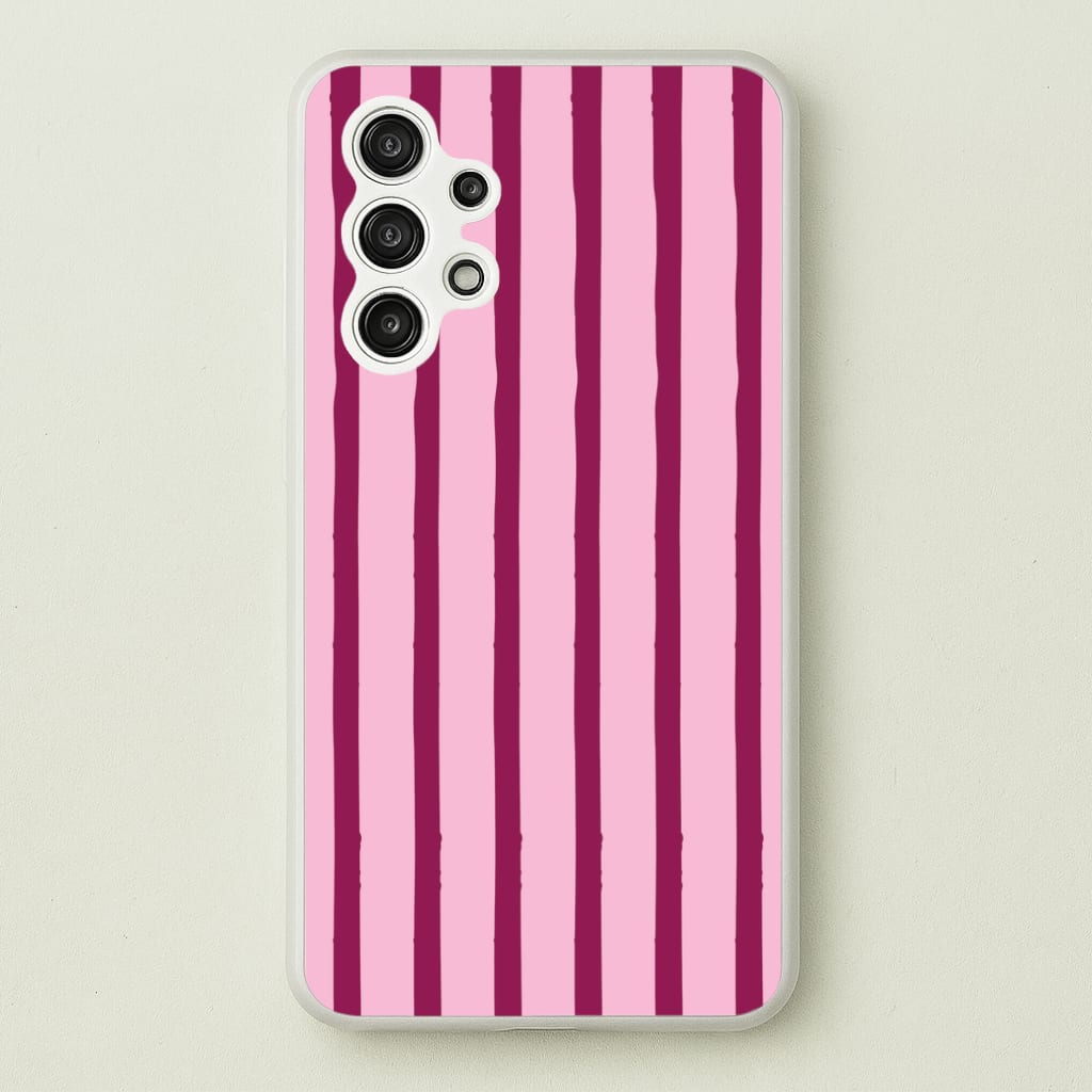Strawberry Stripes  Phone Case