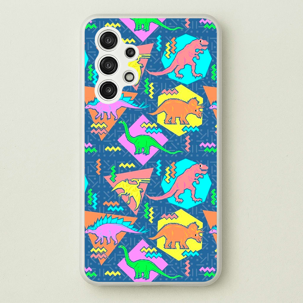 Nineties Dinosaurs Pattern Phone Case