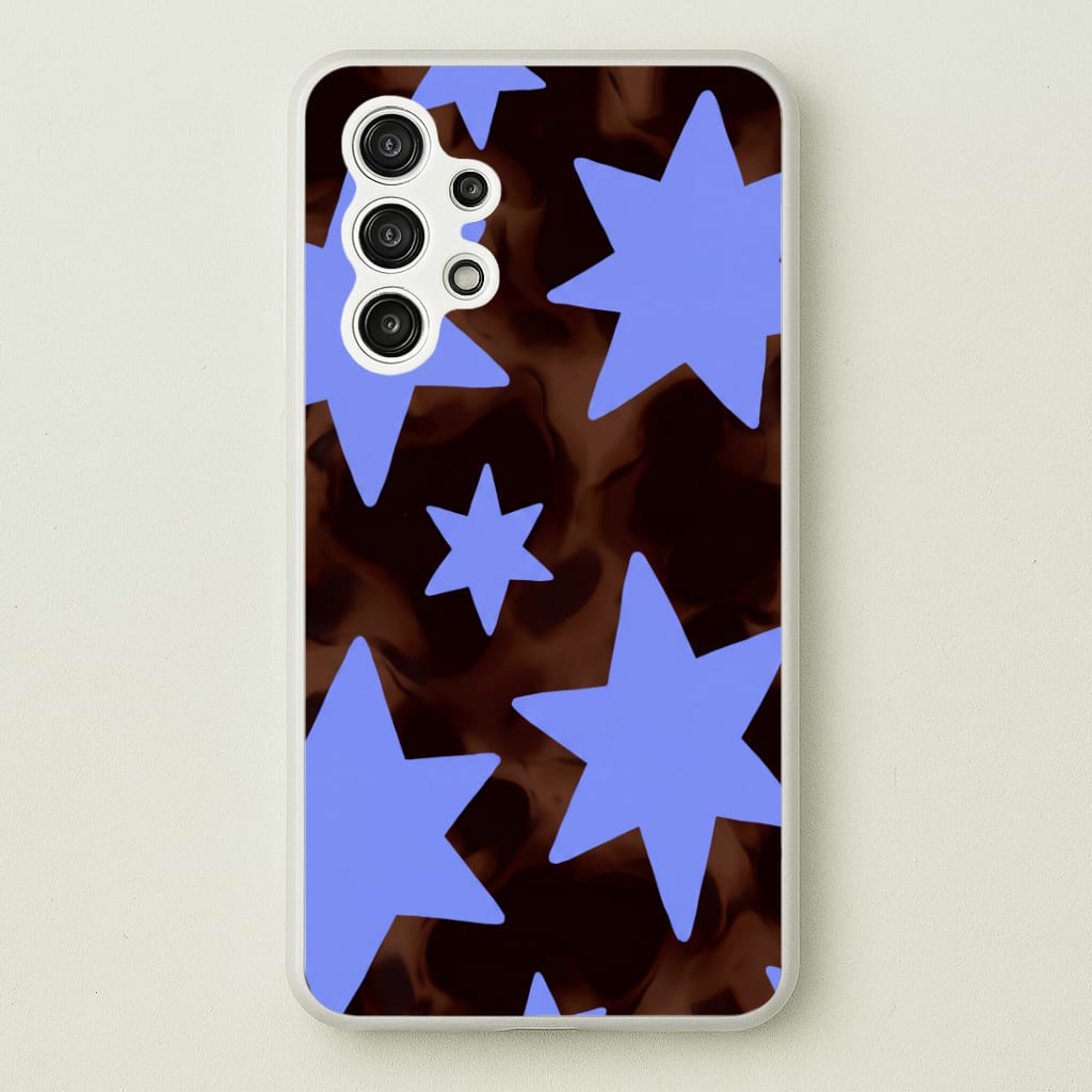 Tortoiseshell Star Scatter Phone Case