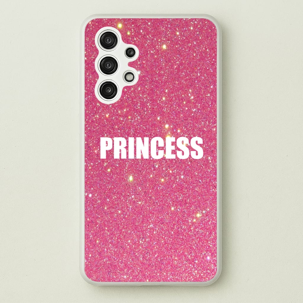 Glittery Pink Princess Phone Case