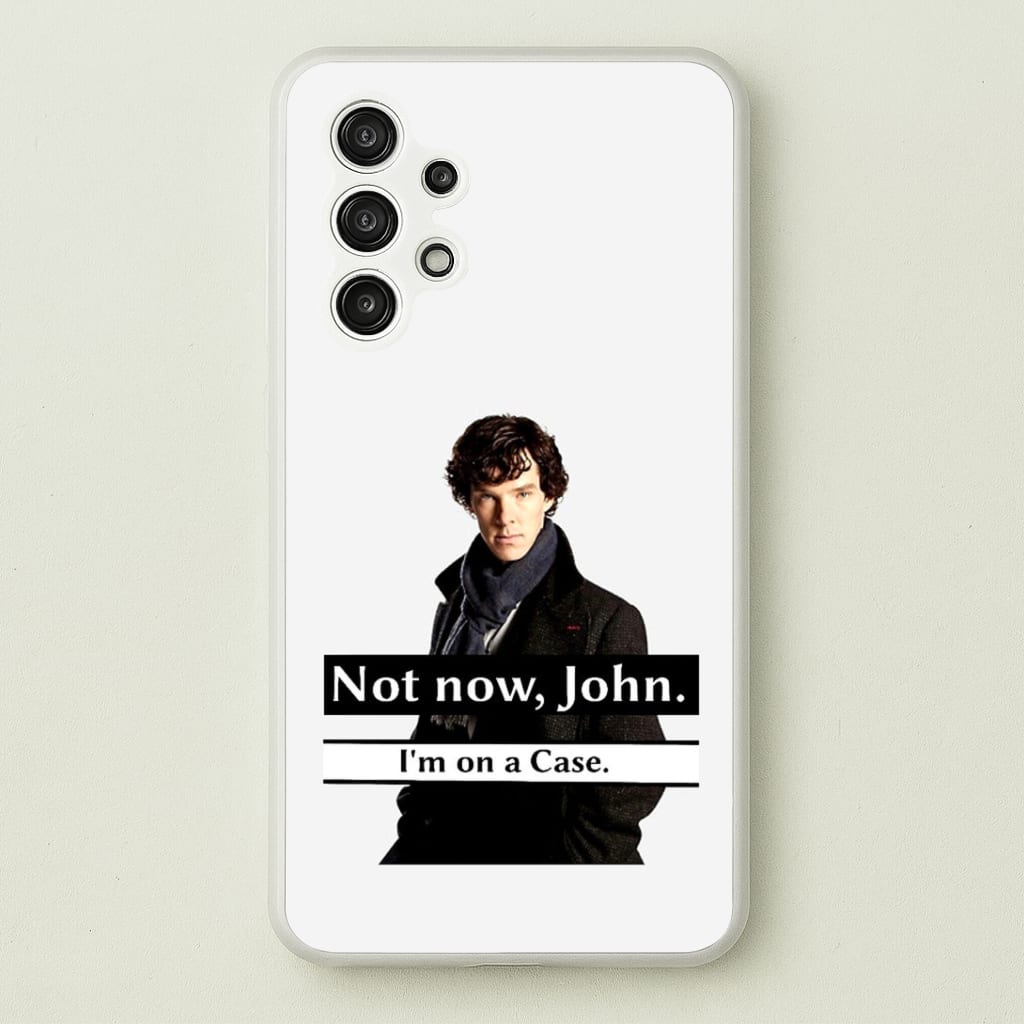 I'm on a Case Holmes Pun Phone Case