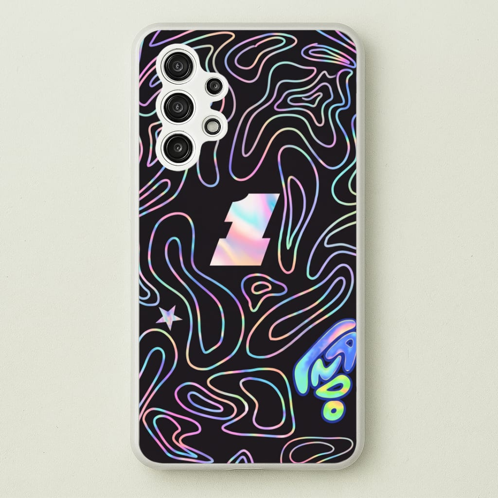 Black and Neon Norris Phone Case