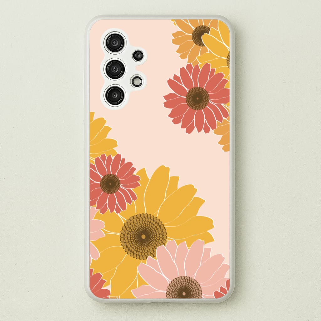 Sunflower Floral Pattern Phone Case