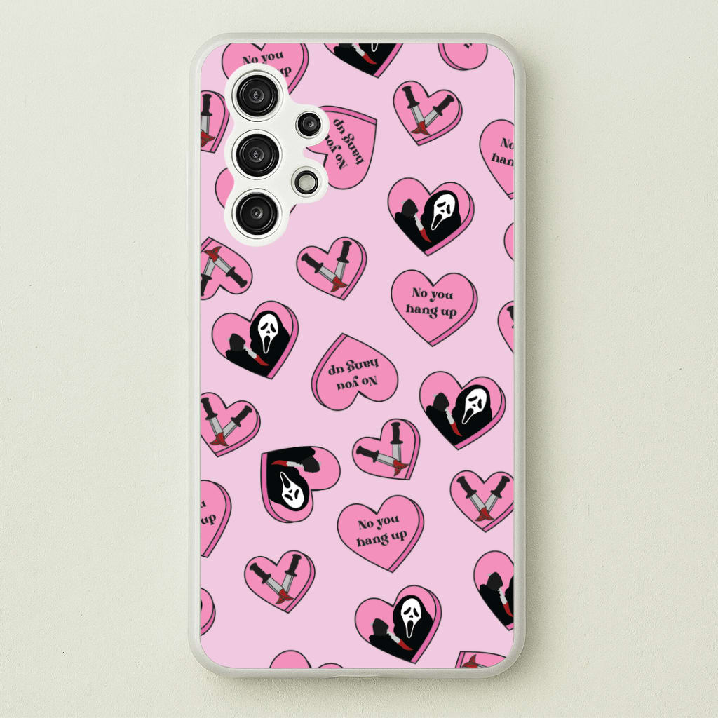 No You Hang Up Love Hearts Phone Case