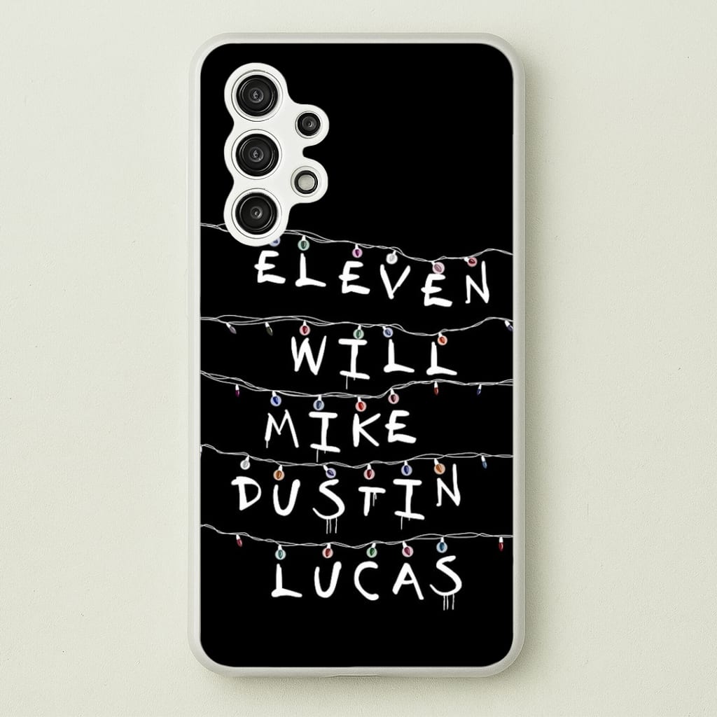 Eleven, Will, Mike, Dustin & Lucas Phone Case