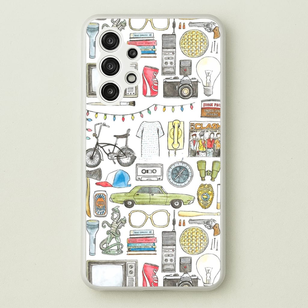 Stranger Objects Illustration Phone Case