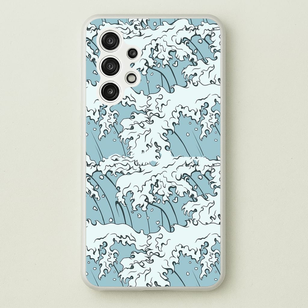 Japanese Waves Phone Case