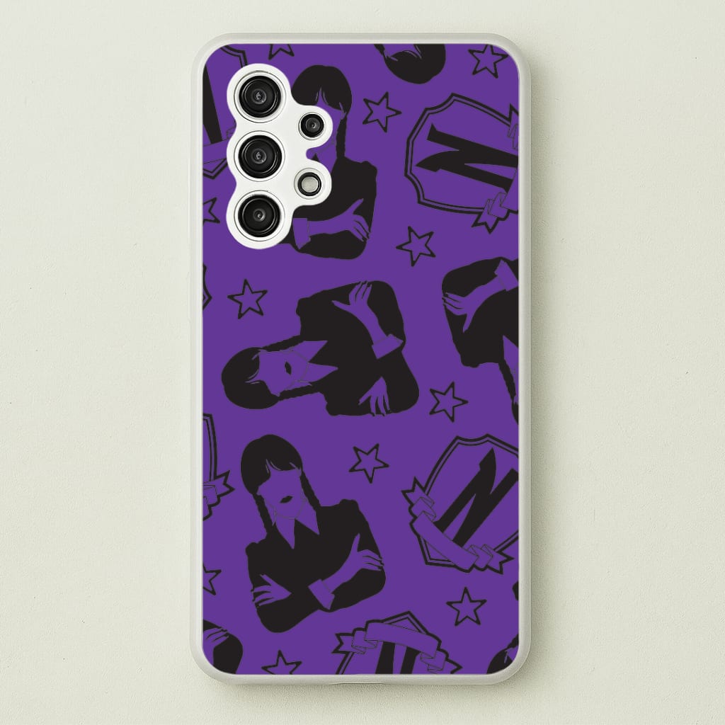 Wednesday Pattern Phone Case