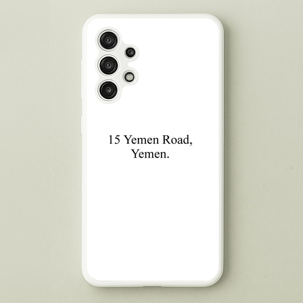 15 Yemen Road, Yemen Phone Case