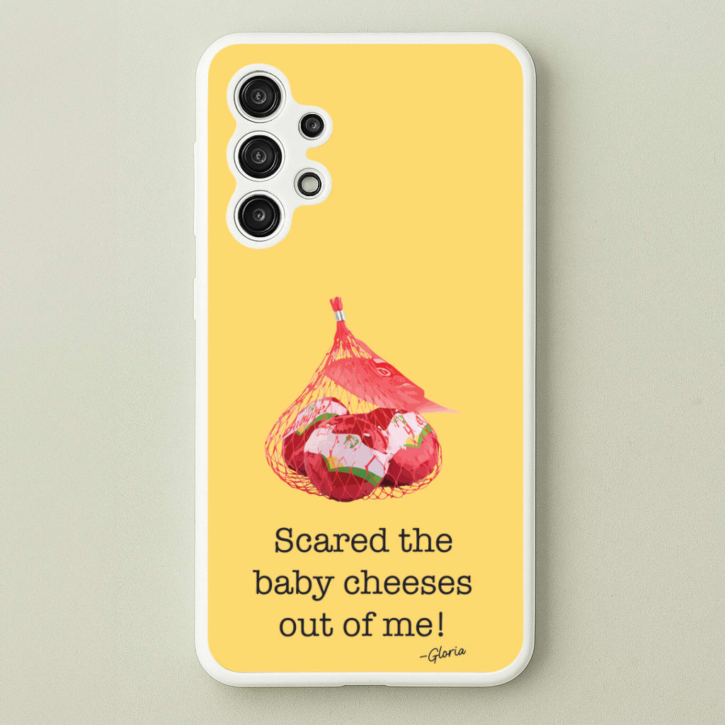 Scared The Baby Cheeses Out Of Me Phone Case