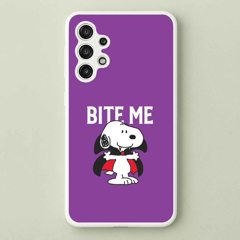 Bite Me Cartoon Beagle Phone Case