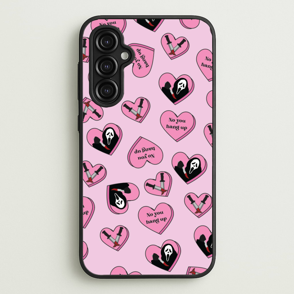 No You Hang Up Love Hearts Phone Case