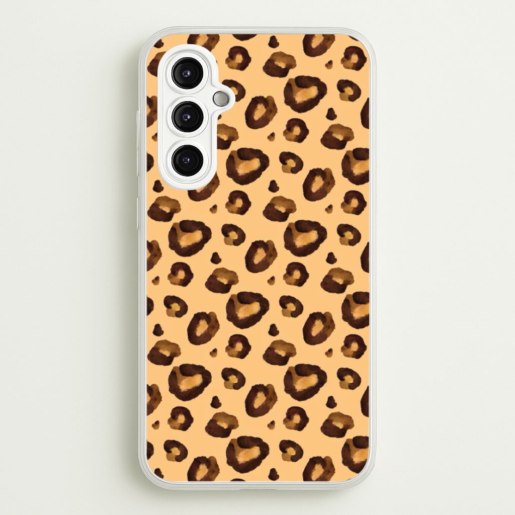 Watercolour Cheetah Print Phone Case