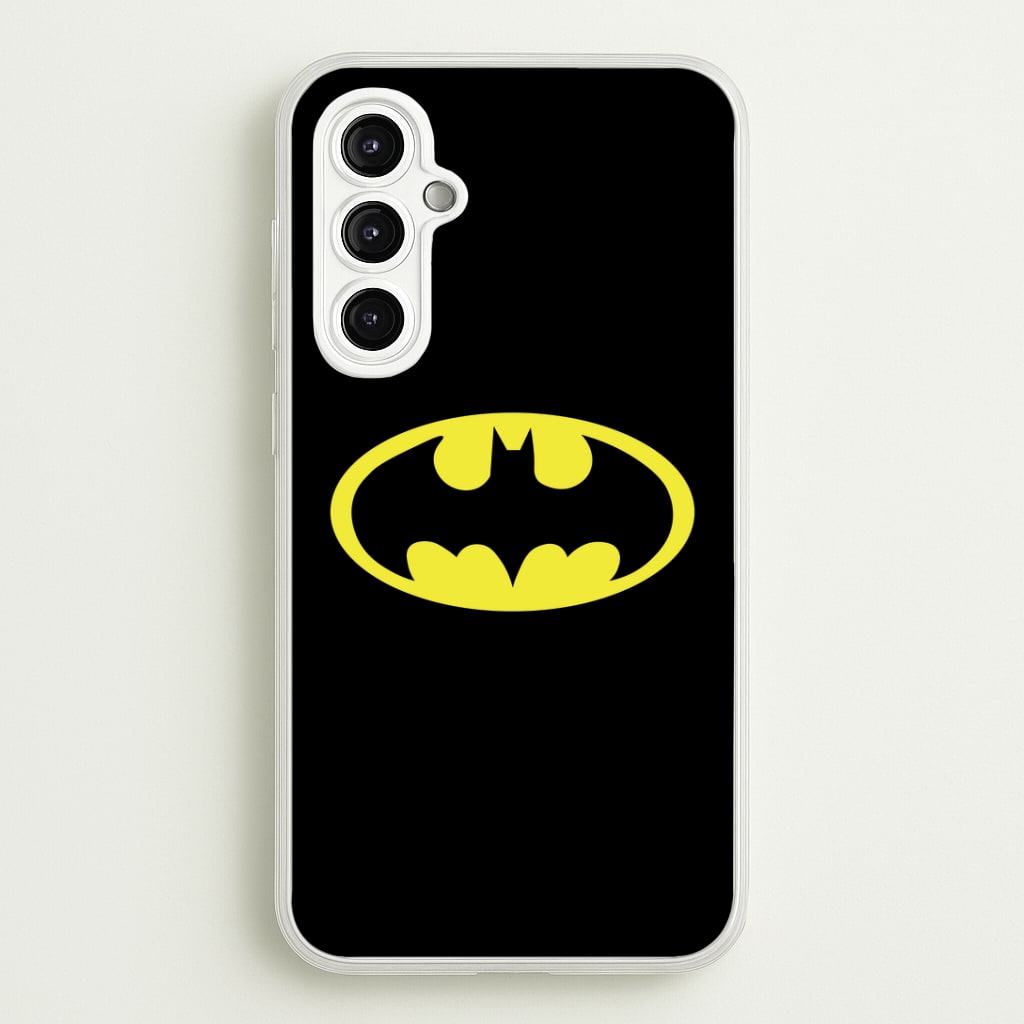Black Bat Superhero Logo Phone Case