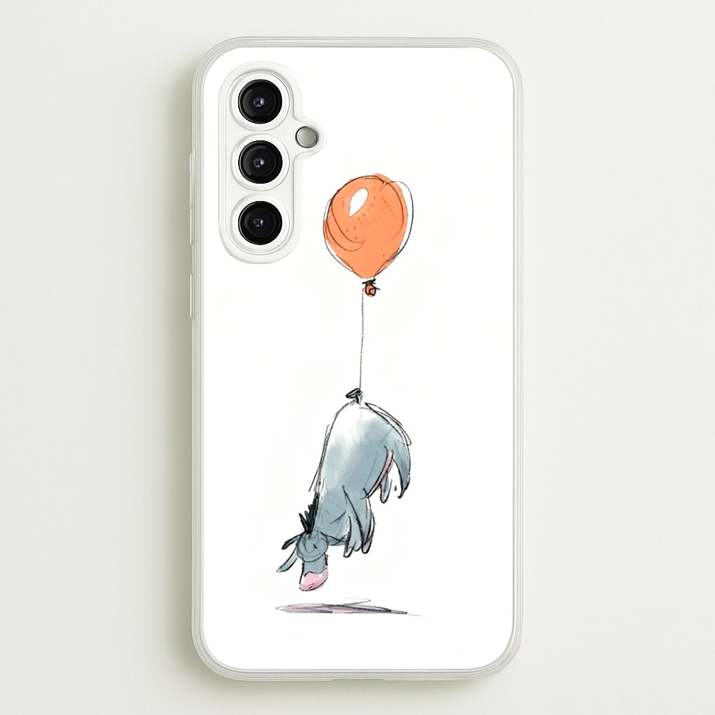 Donkey And His Balloon Phone Case