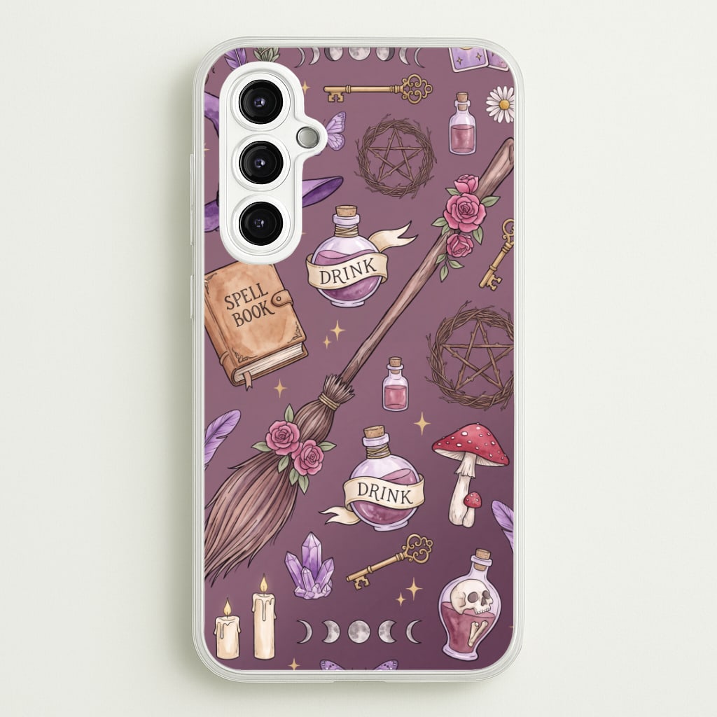 Dusty Violet Witchcraft Phone Case