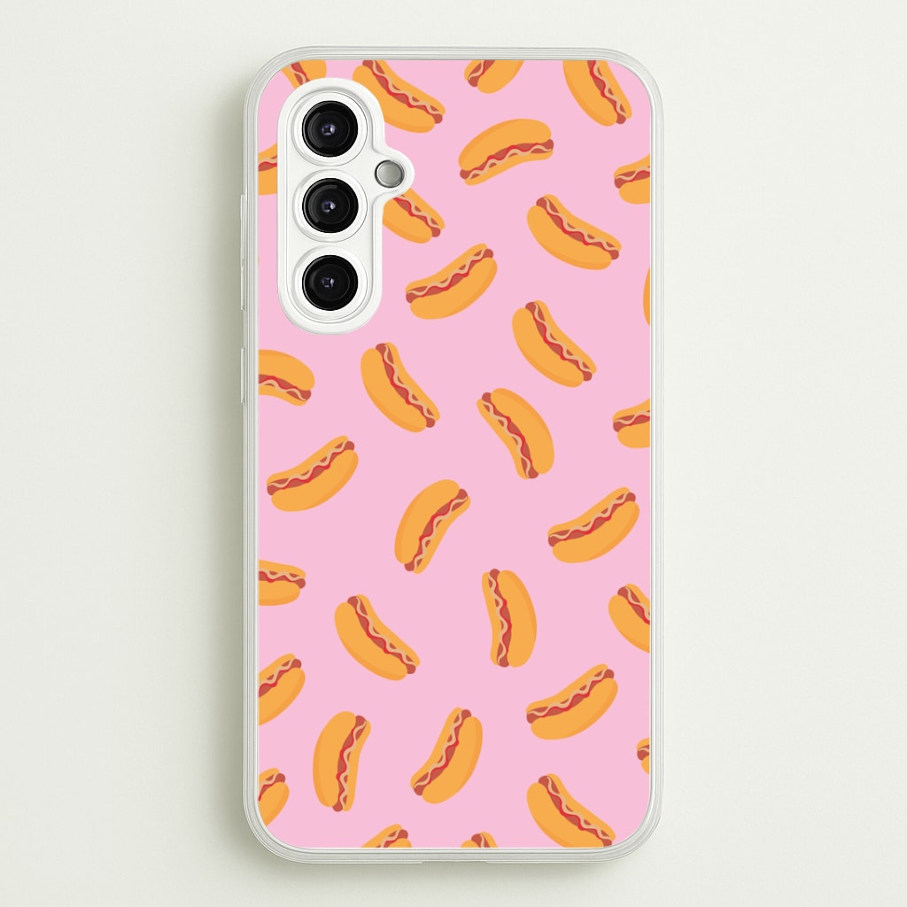 Hot Dogs - Fast Food Patterns Phone Case
