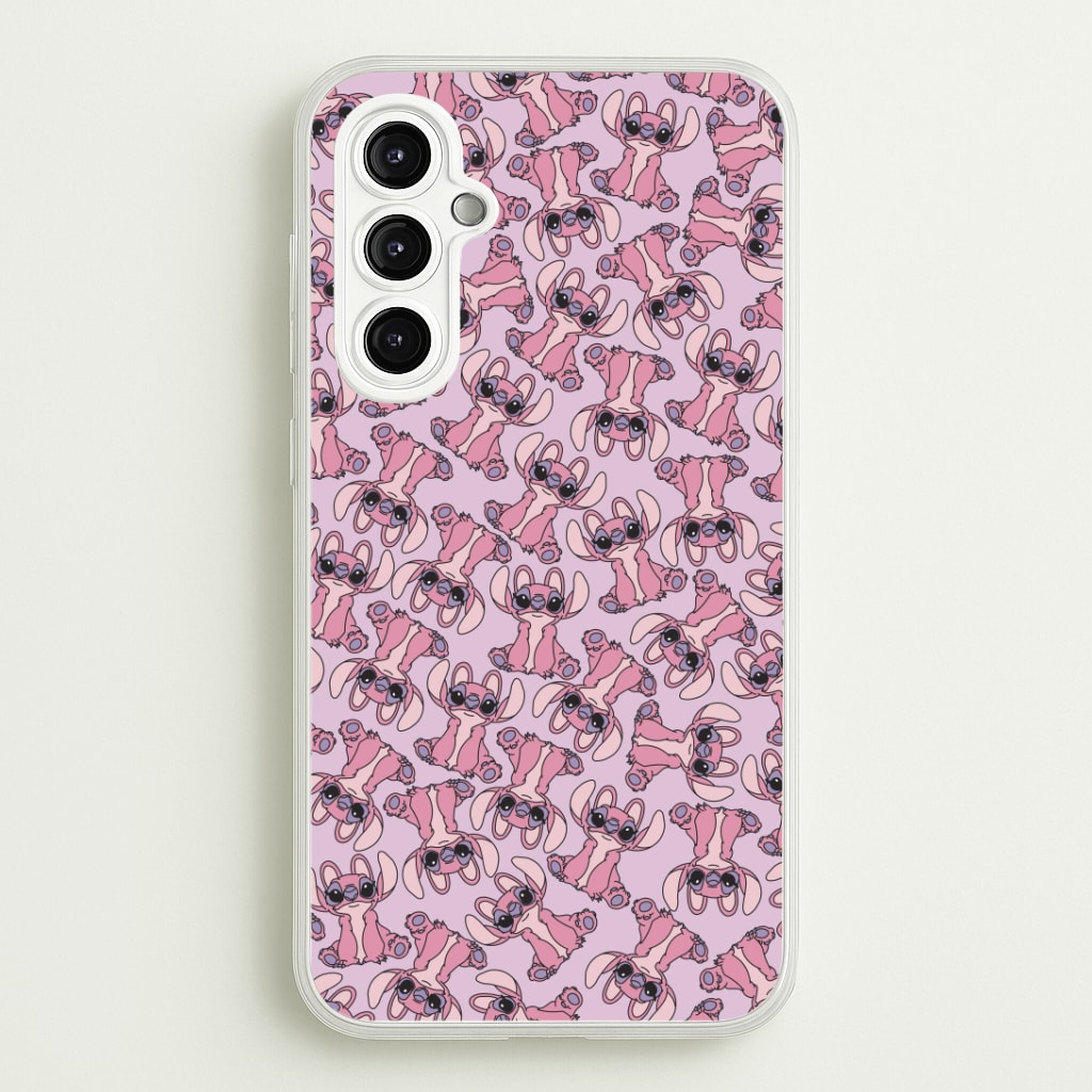 Angel Pink Alien Pattern Phone Case