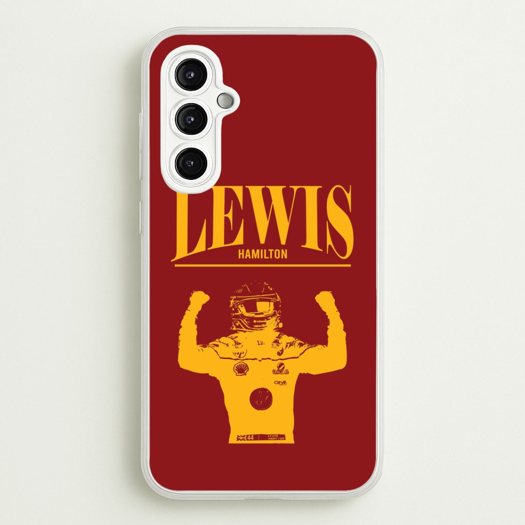 Lewis Red And Gold Phone Case