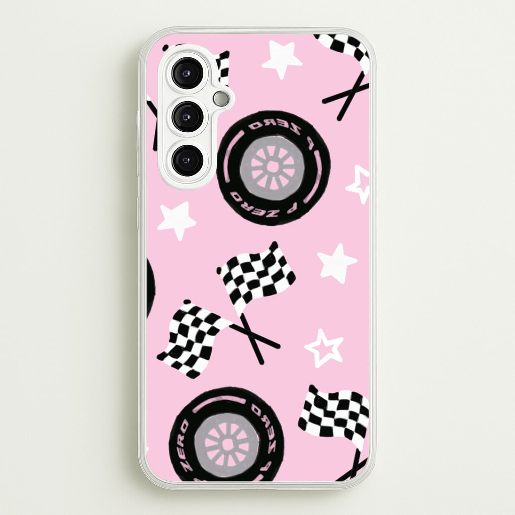 Racer Chic Pattern Phone Case