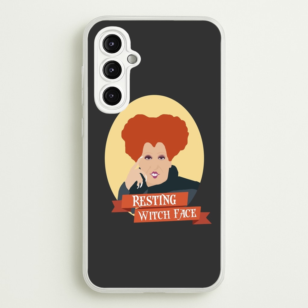 Resting Witch Face - Hocus Halloween Phone Case