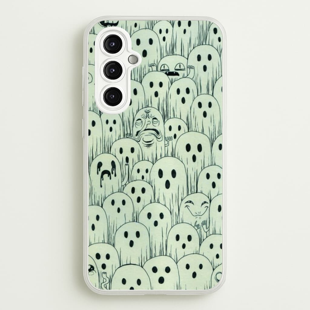 Droopy Ghost Pattern Phone Case