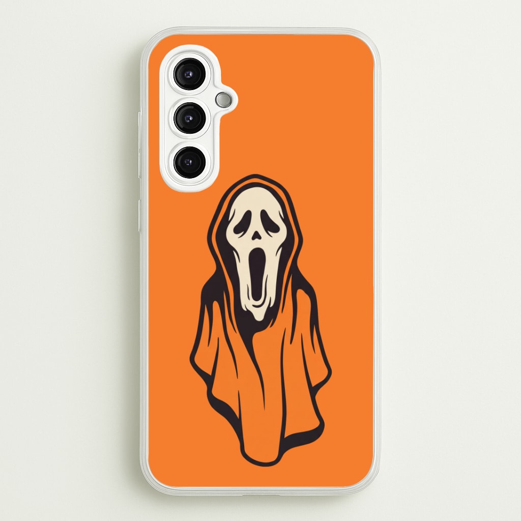 Orange Scream Phone Case