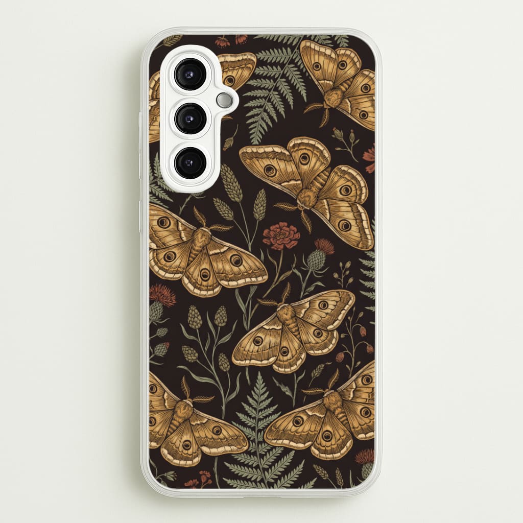 Moth And Moonlight Phone Case