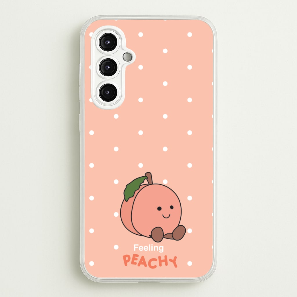 Peach Pattern Phone Case