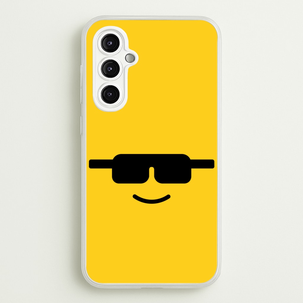 Brick Face Sunglasses Phone Case