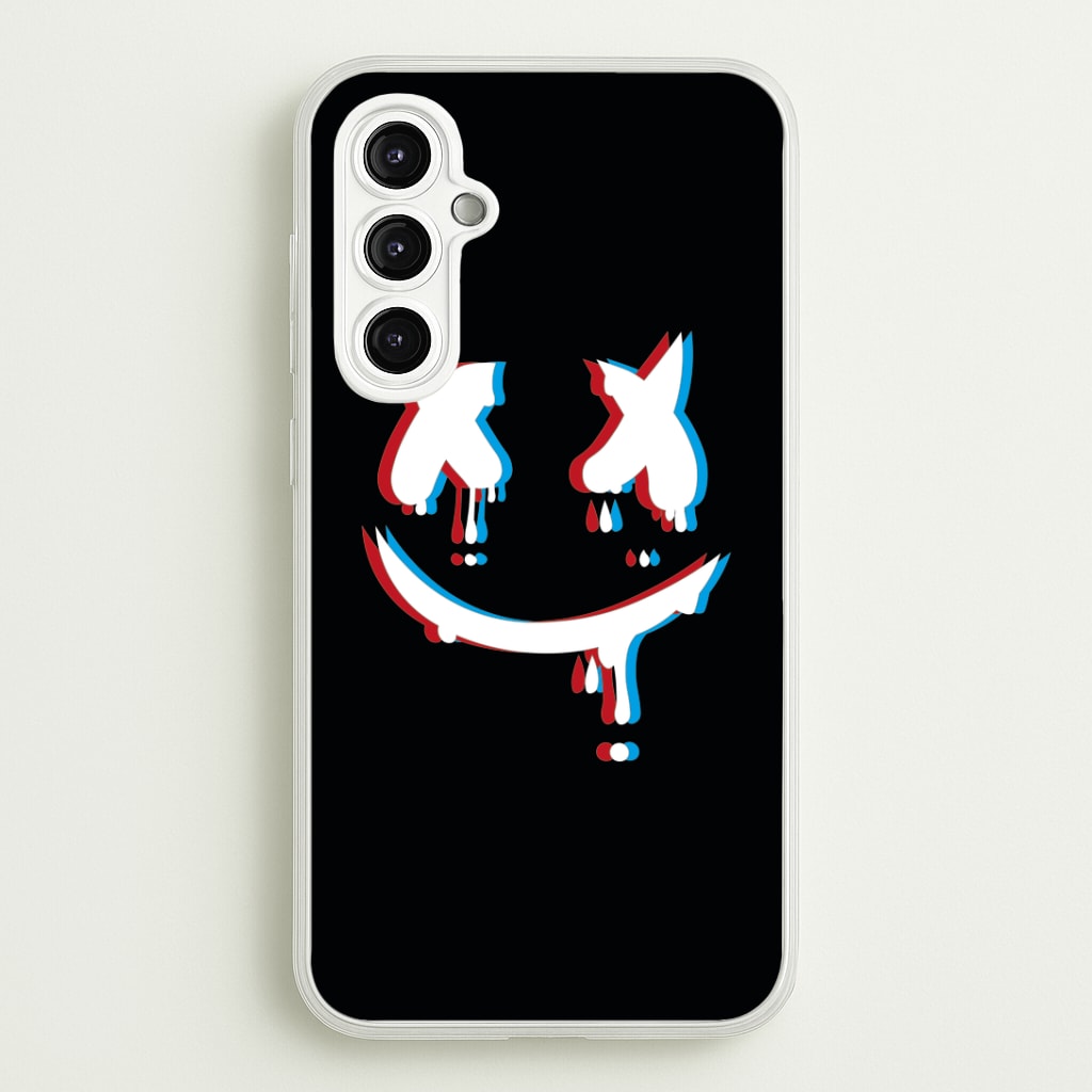 Blue Blur - White Helmet DJ Phone Case