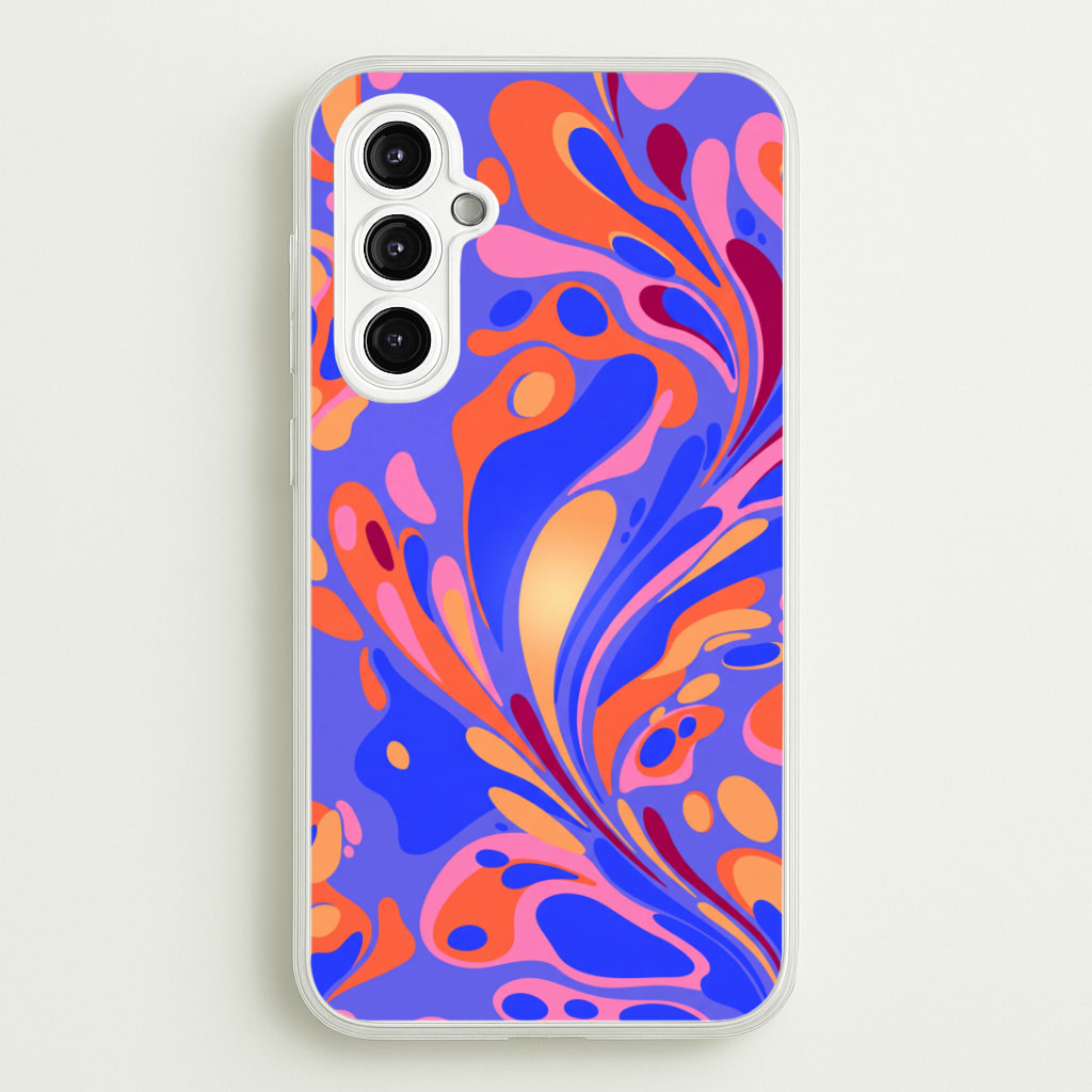 Bright Marble Swirl Phone Case