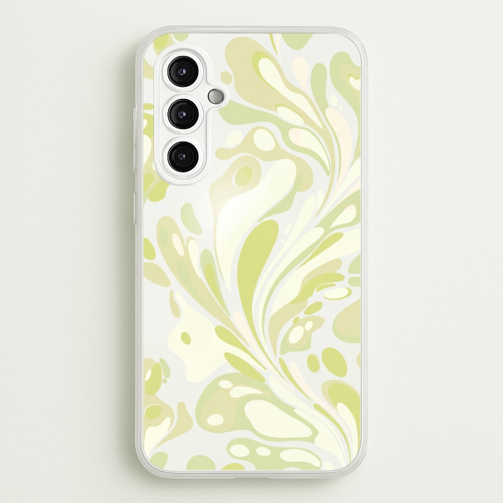 Pistachio Marble Swirl Phone Case