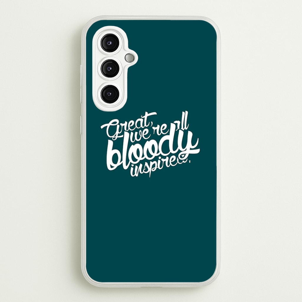 Great, We're All Bloody Inspired - Maze Phone Case