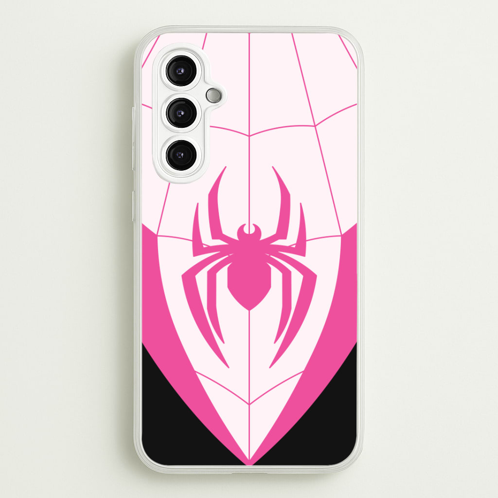 Pink And Black Spider Costume Phone Case