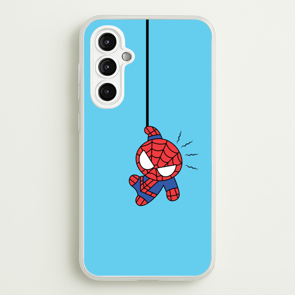 Blue Hanging Spider Hero Phone Case