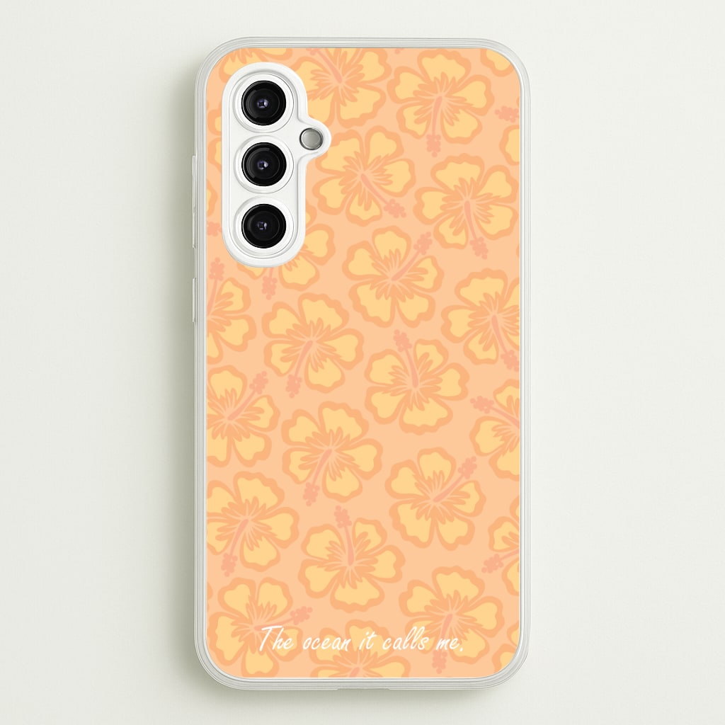 The Ocean It Calls Me Phone Case