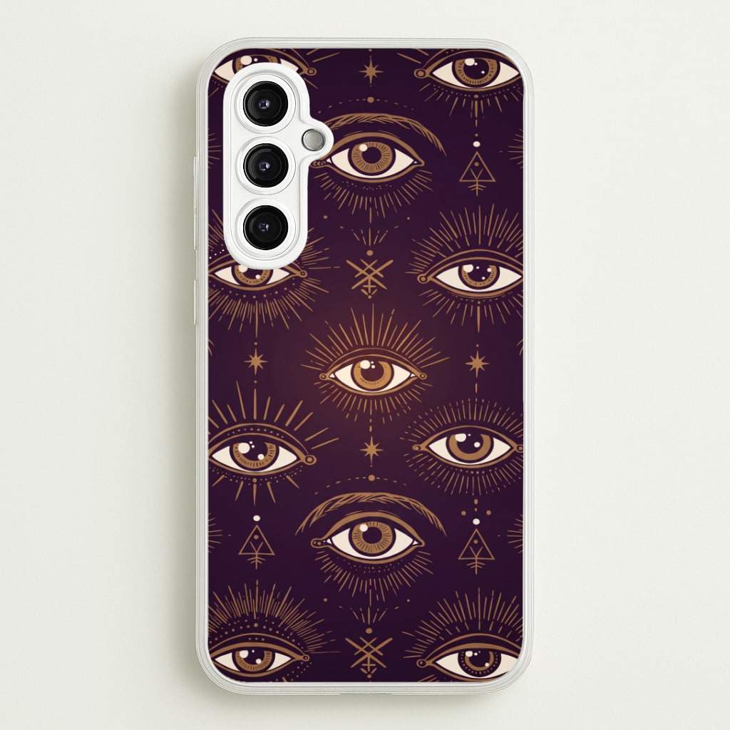 Mystic Golden Eyes Phone Case