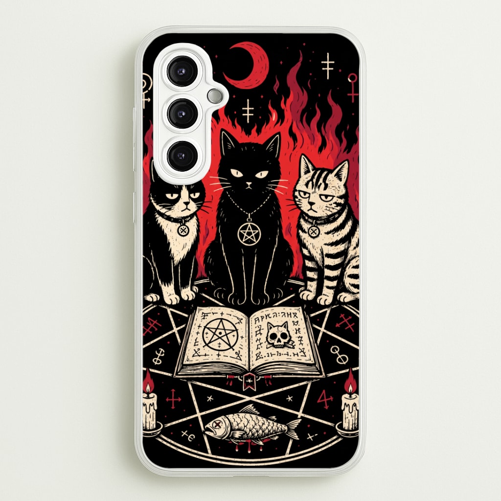 Occult Cat Coven Phone Case