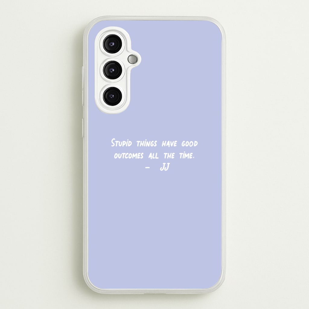 Stupid Things Have Good Outcomes - Outer Banks Phone Case