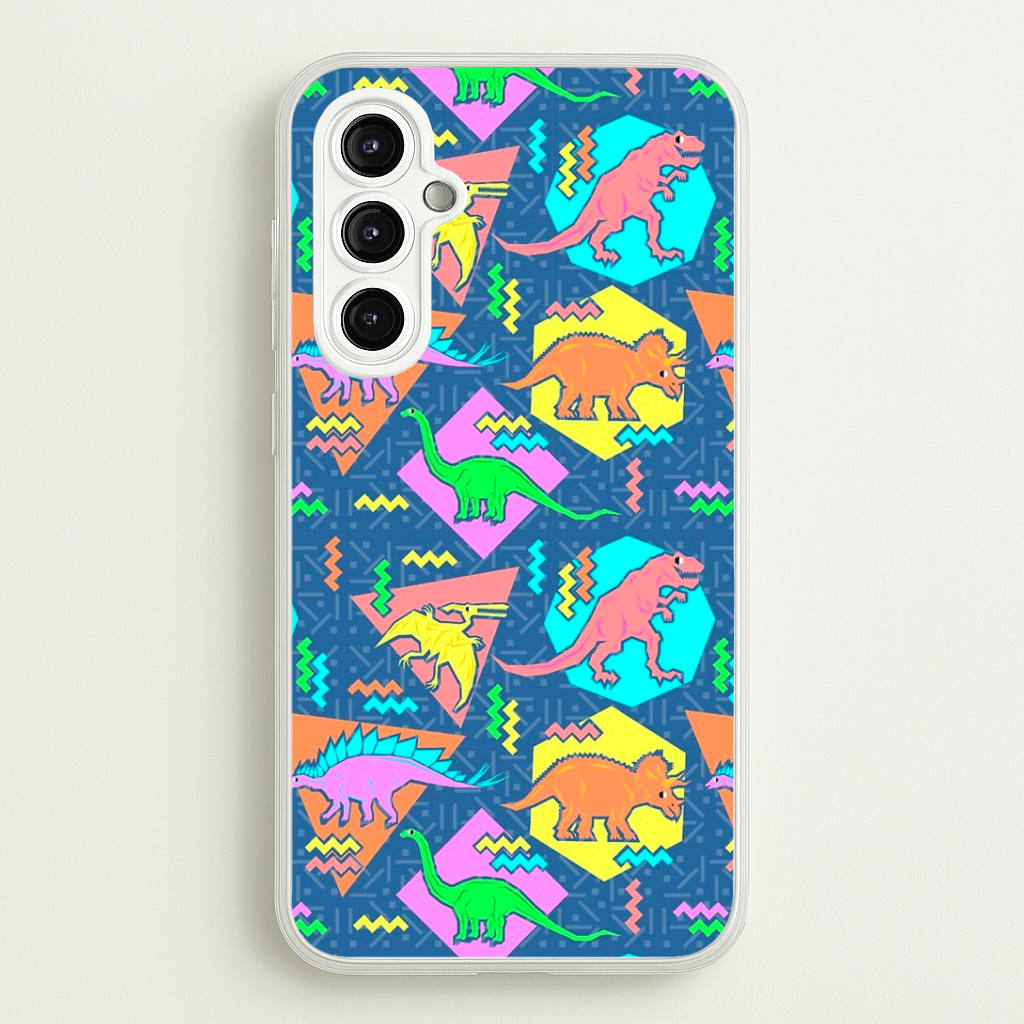 Nineties Dinosaurs Pattern Phone Case
