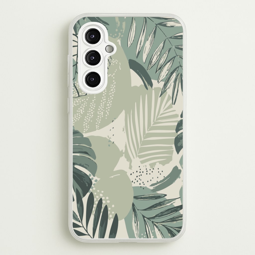 Green Leaf Pattern - Foliage Phone Case