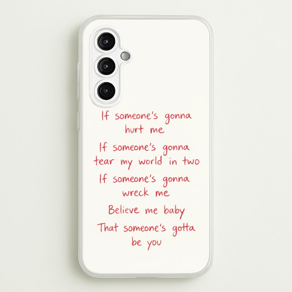 Babydoll Lyrics Phone Case