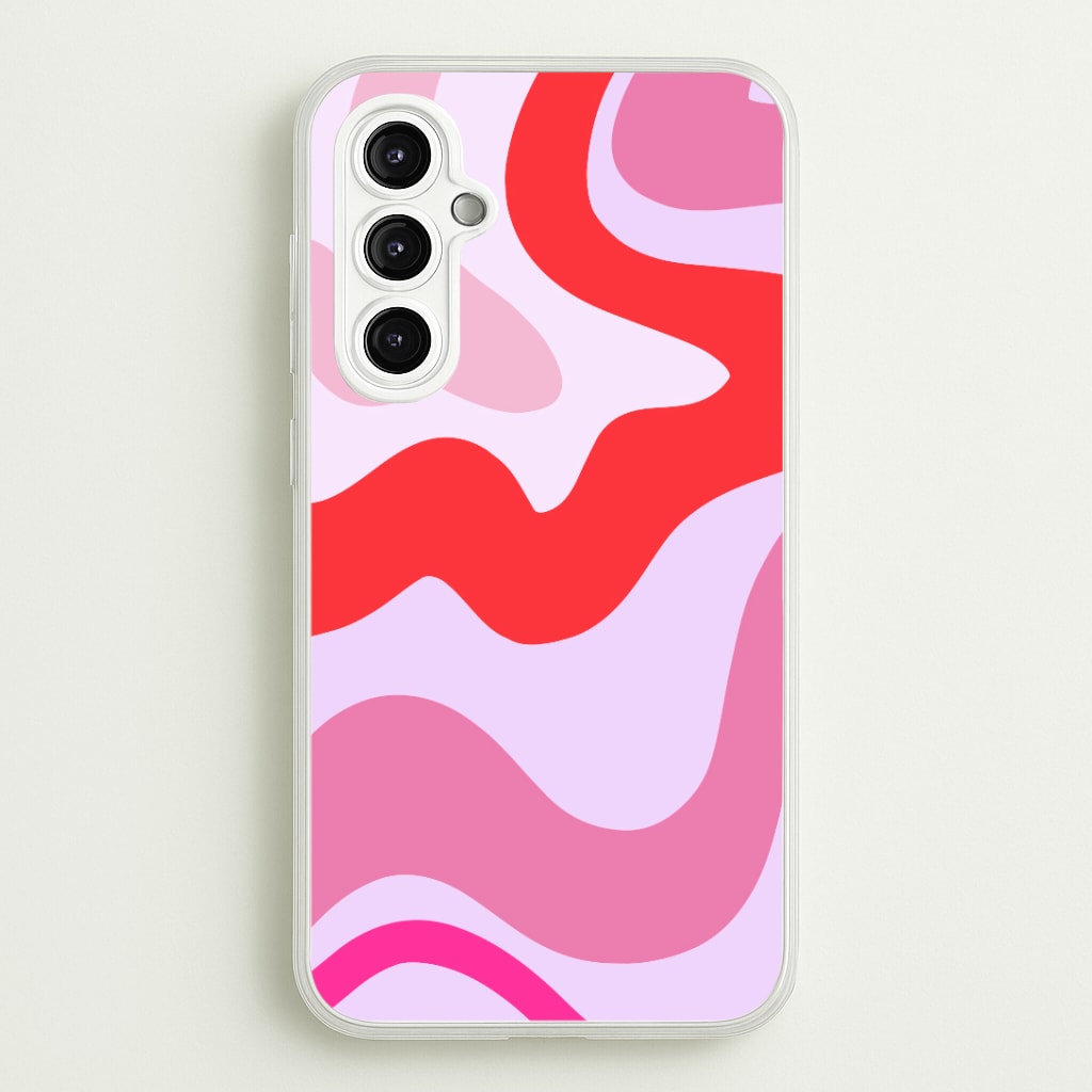 Purple & Pink Abstract Phone Case
